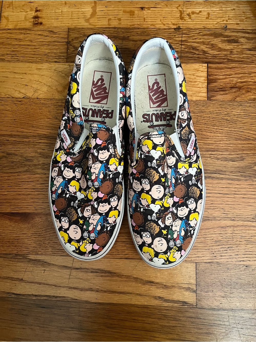 Vans Slip-On Sneakers - Peanuts Multicolor Print